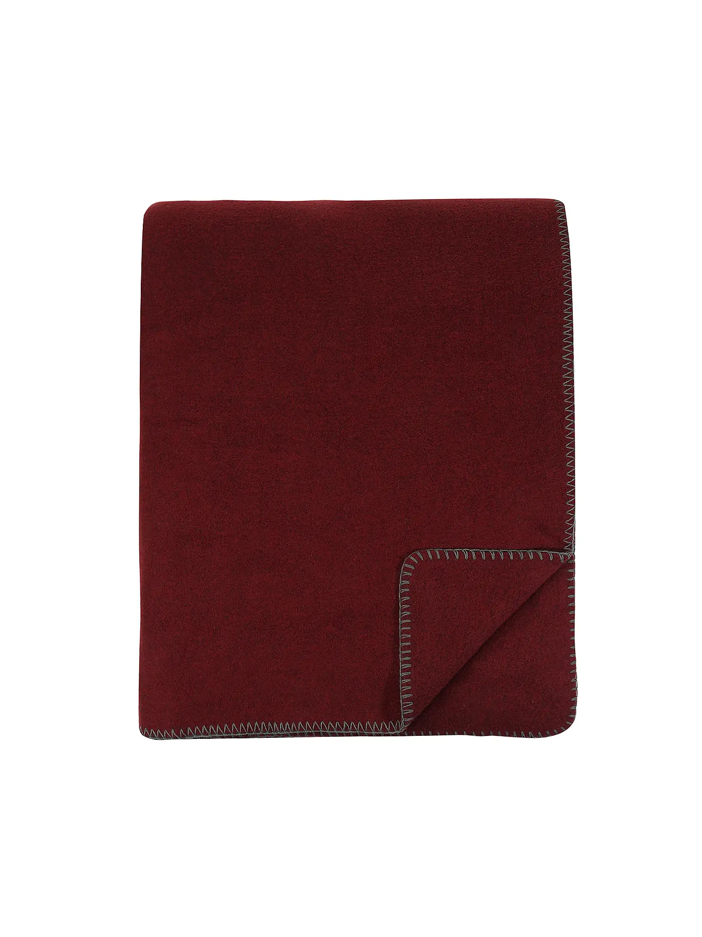 PROFLAX | Wohndecke - Plaid 160x200cm Secret Marsala | dunkelrot